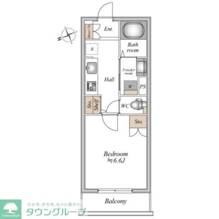 ザ・フォレスト立川の物件間取画像